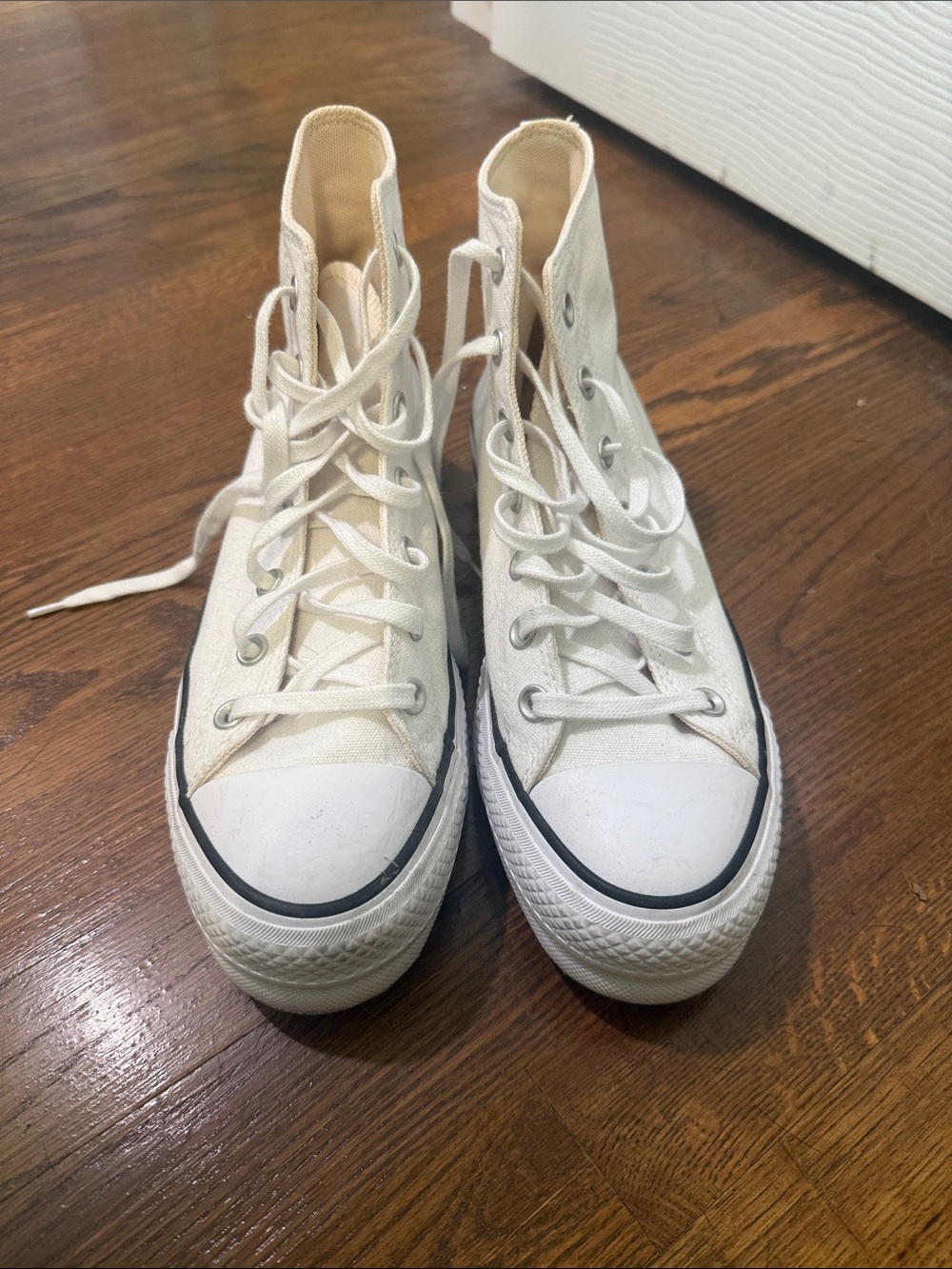Converse High Top Sneakers in White
